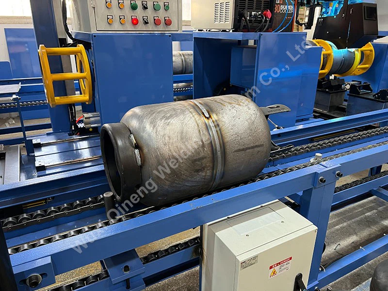 LPG cylinder joggling machine